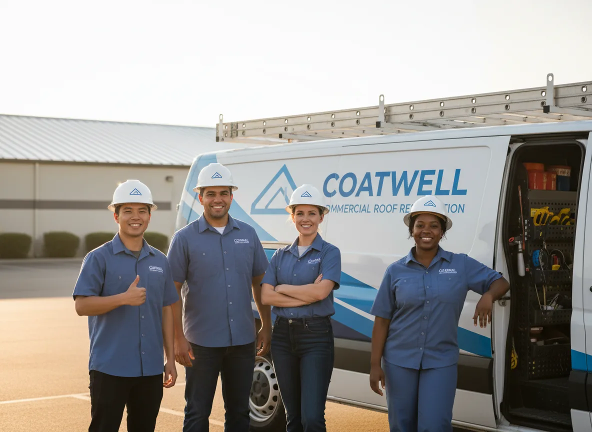 Commercial roof coating company in Sanger, CA